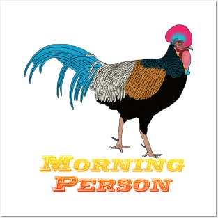 Morning Person Posters and Art